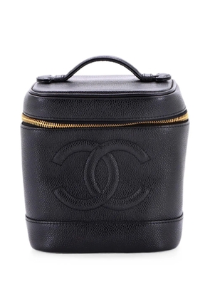 CHANEL Pre-Owned Timeless Cosmetic Case Caviar Tall pouch - Black