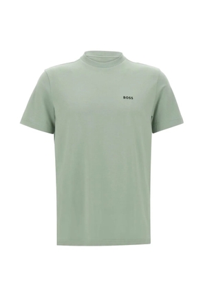 BOSS raised-logo T-shirt - Green