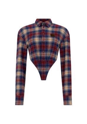 DSQUARED2 deep-cut loop shirt