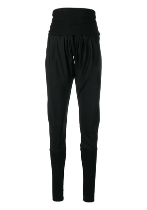 TOM FORD high-rise tapered trousers - Black