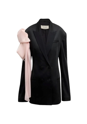 Hellessy Didier bow-detail double-breasted blazer - Black