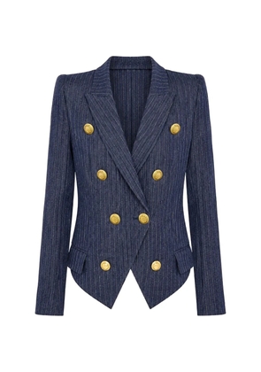 L'Agence Solar double-breasted blazer - Blue