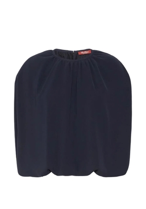 Max Mara gathered blouse - Blue
