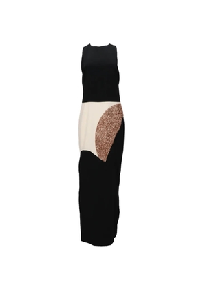 TOM FORD colour block maxi dress - Black