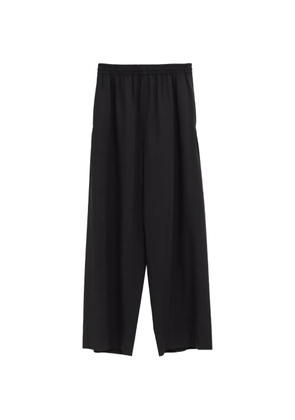 Gucci elasticated-waistband wool trousers - Black