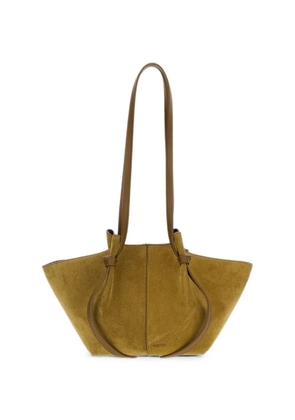 Yuzefi Mochi suede shoulder bag - Brown