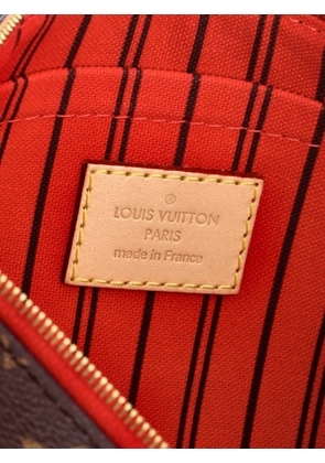 Louis Vuitton Pre-Owned Neverfull Pochette Monogram Canvas Large pouch - Brown
