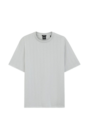 BOSS regular-fit textured t-shirt - Grey