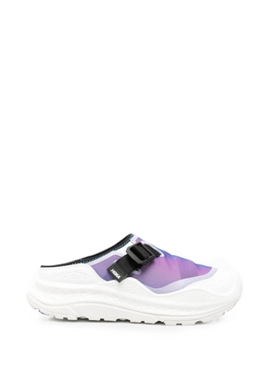 HOKA buckle-detail mules - White