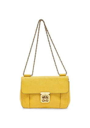 Chloé Pre-Owned medium Elsie leather shoulder bag - Yellow