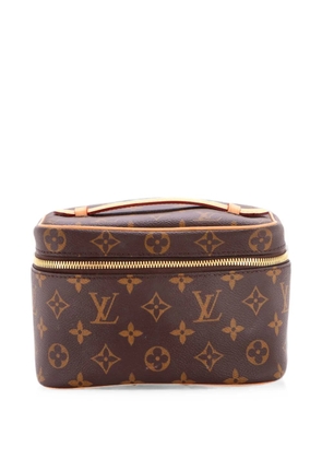 Louis Vuitton Pre-Owned Nice Vanity Case Macassar Monogram Canvas Mini pouch - Brown