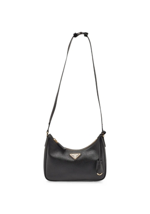 Prada Pre-Owned Re-Edition Saffiano leather shoulder bag - Black