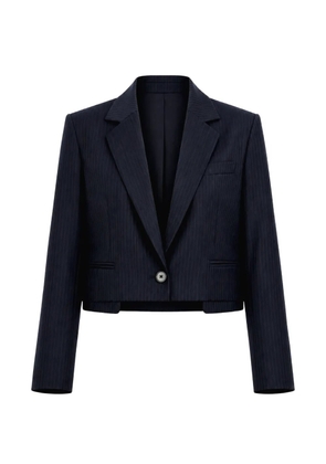 WE-AR4 The Bar pinstripe-pattern jacket - Blue