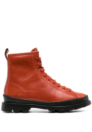 Camper Brutus lace-up ankle boots - Orange