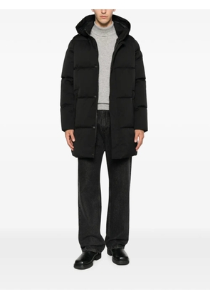 SERGIO MORETTI FIRENZE hooded padded coat - Black
