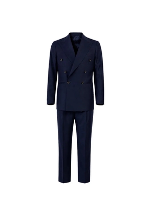 FRANZESE COLLECTION double-breasted Beckham suit - Blue