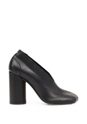 MM6 Maison Margiela nappa leather Anatomic court shoes - Black