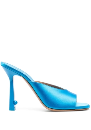 Off-White Pop Lollipop pointed-toe sandals - Blue