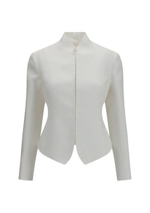 The Row Brianda linen jacket - White