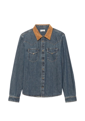 Zadig&Voltaire Saby denim shirt - Blue