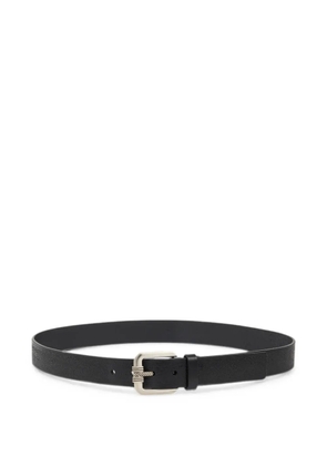 ETRO leather belt with engraved motif - Black