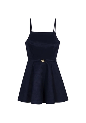 Maje square-neck mini dress - Blue