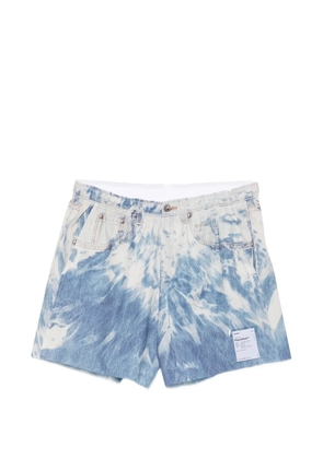 Satisfy PeaceShell 5' denim-effect shorts - Blue