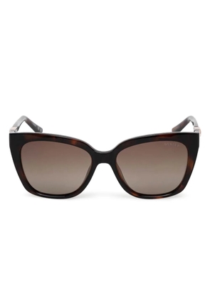 GUESS EYEWEAR square sunglasses - Brown