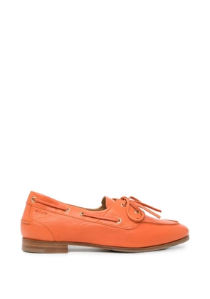 Bally plume boat shoes - Orange