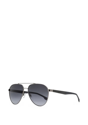 BOSS double-bridge pilot sunglasses - Grey
