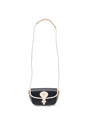 Bally perforated cross body bag - Blue