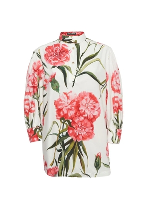 Dolce & Gabbana Pre-Owned floral-print blouse - White