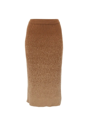 Loro Piana Pre-Owned Knit ombre skirt - Brown