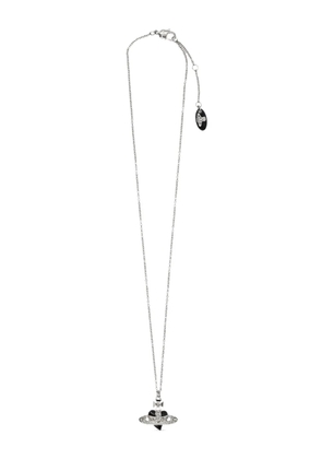 Vivienne Westwood Diamante Heart pendant necklace - Silver