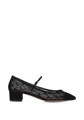 Aquazzura Mayor Mesh pumps - White