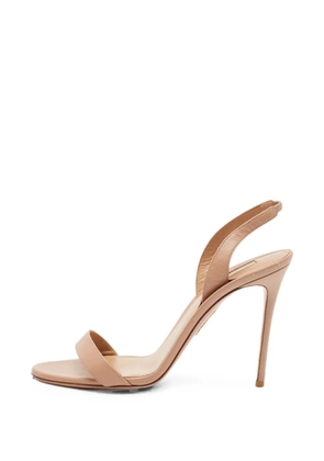 Aquazzura slingback sandals - Neutrals