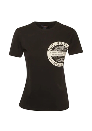 Louis Vuitton Pre-Owned logo-print T-shirt - Black