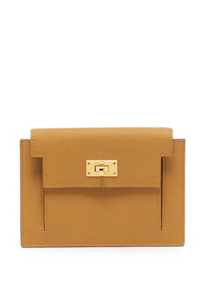 Hermès Pre-Owned Kelly Pocket Epsom-leather wallet - Neutrals