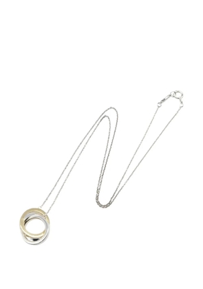 Tiffany & Co Eyewear interlocking ring necklace - Silver