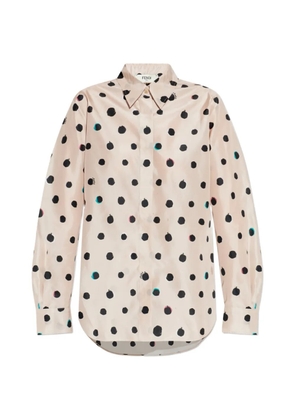 FENDI polka-dot shirt - Pink