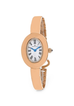 CHRISTIAN VAN SANT Anora oval-face 22mm watch - White