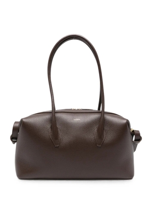 Yuzefi Brioche Duffle leather holdall bag - Brown
