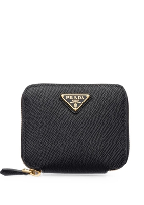 Prada small Saffiano-leather wallet - Black