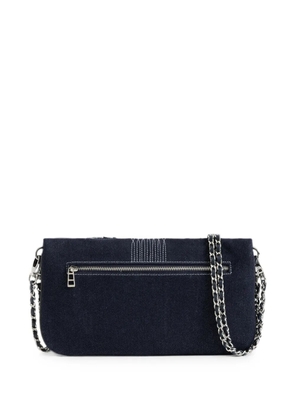 Zadig&Voltaire Rock denim clutch - Blue