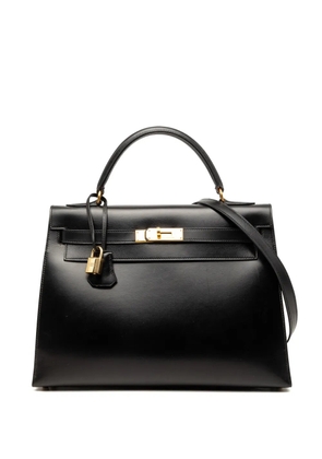 Hermès Pre-Owned 1994 Box Calf Kelly Sellier 32 satchel - Black
