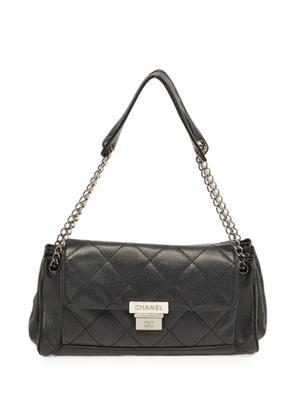 CHANEL Pre-Owned 2003-2004 Accordion quilted shoulder bag - Black