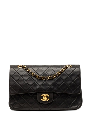 CHANEL Pre-Owned 1991-1994 Medium Classic Lambskin Double Flap shoulder bag - Black