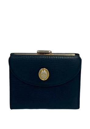 Christian Dior Pre-Owned 20th Century Leather Clasp Bifold Wallet small wallets - Blue