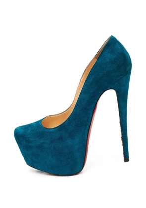 Christian Louboutin Pre-Owned Daffodile platform pumps - Blue