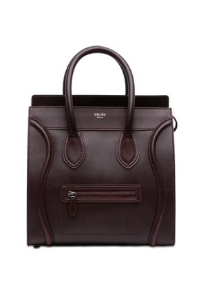 Celine Pre-Owned 2013 Mini Smooth Calfskin Luggage tote bag - Red